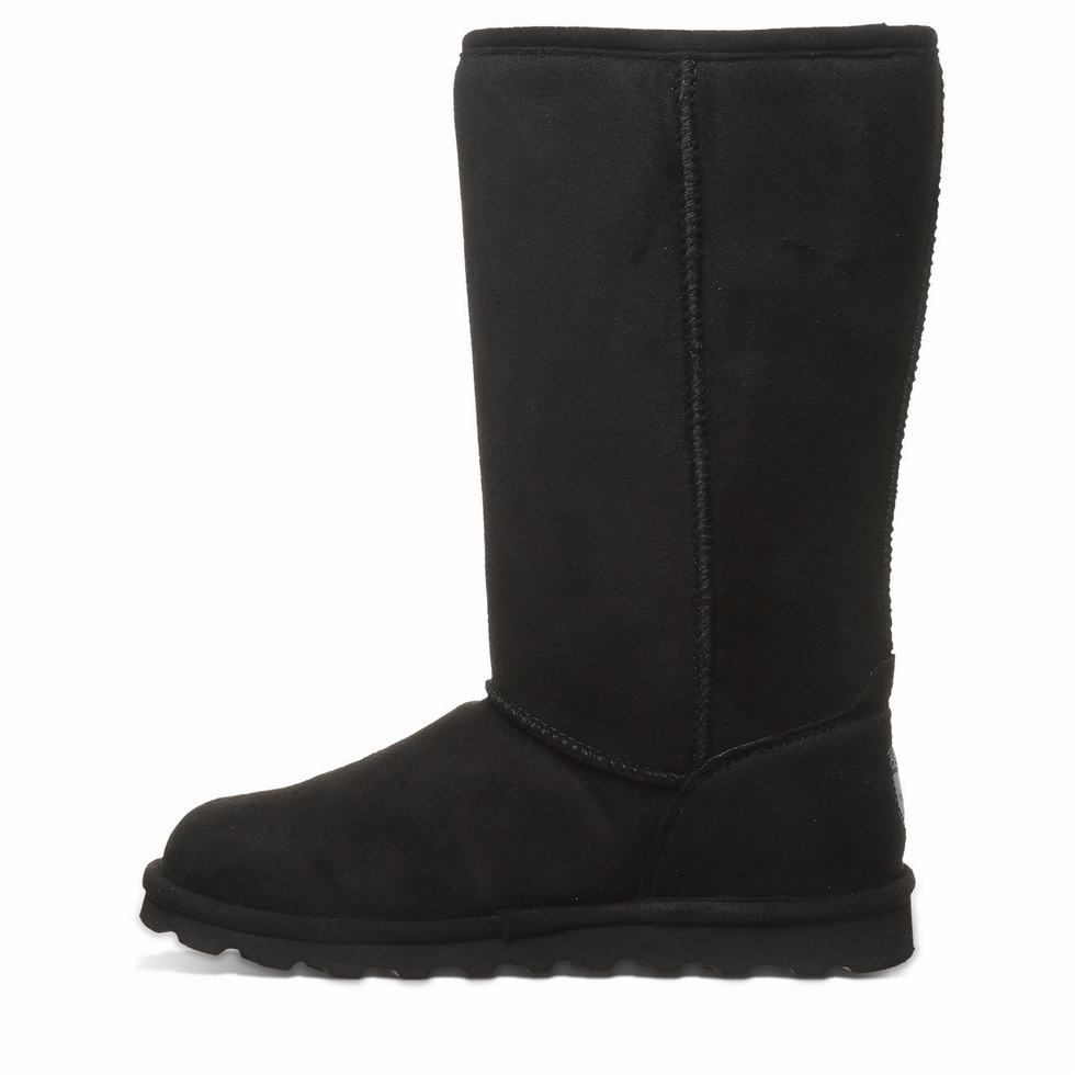 Bearpaw Elle Tall Vegan Women Boots Black | ZIX6549VY