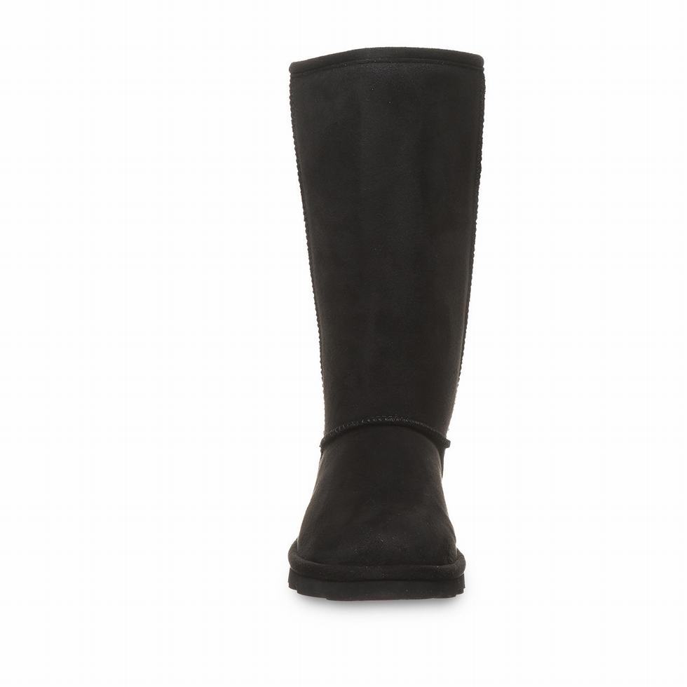 Bearpaw Elle Tall Vegan Women Boots Black | ZIX6549VY