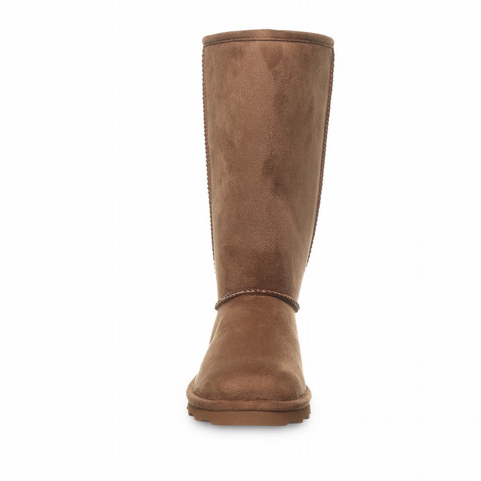 Bearpaw Elle Tall Vegan Women Boots Brown | OFG4863UW