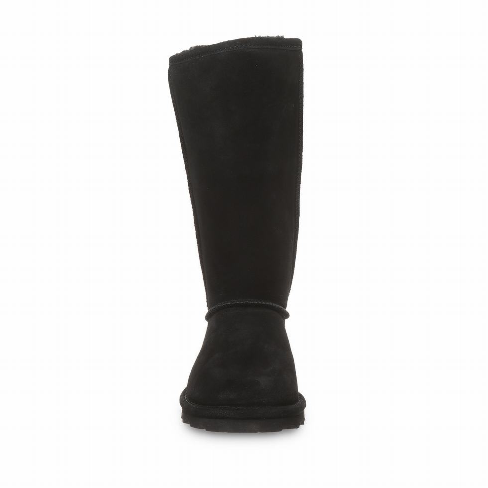 Bearpaw Elle Tall Women Boots Black | YND716CE