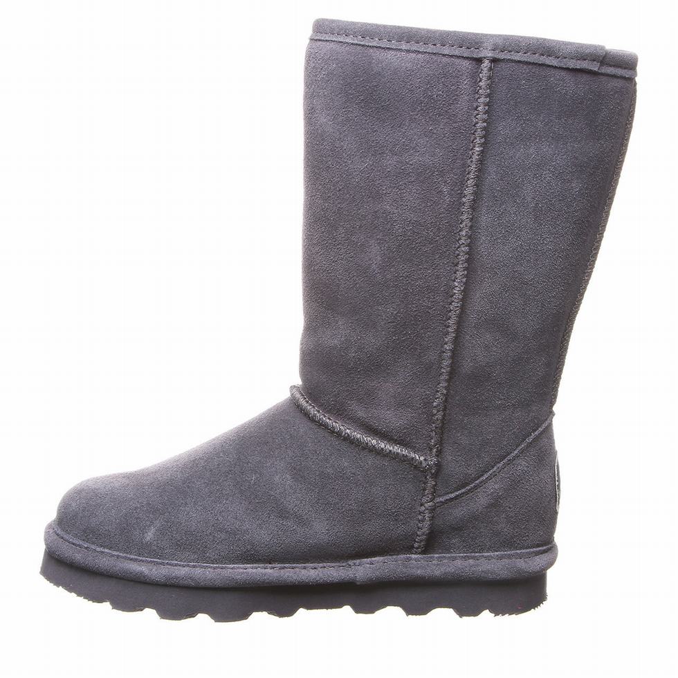 Bearpaw Elle Tall Youth Kids' Boots Black | PQL4441NG