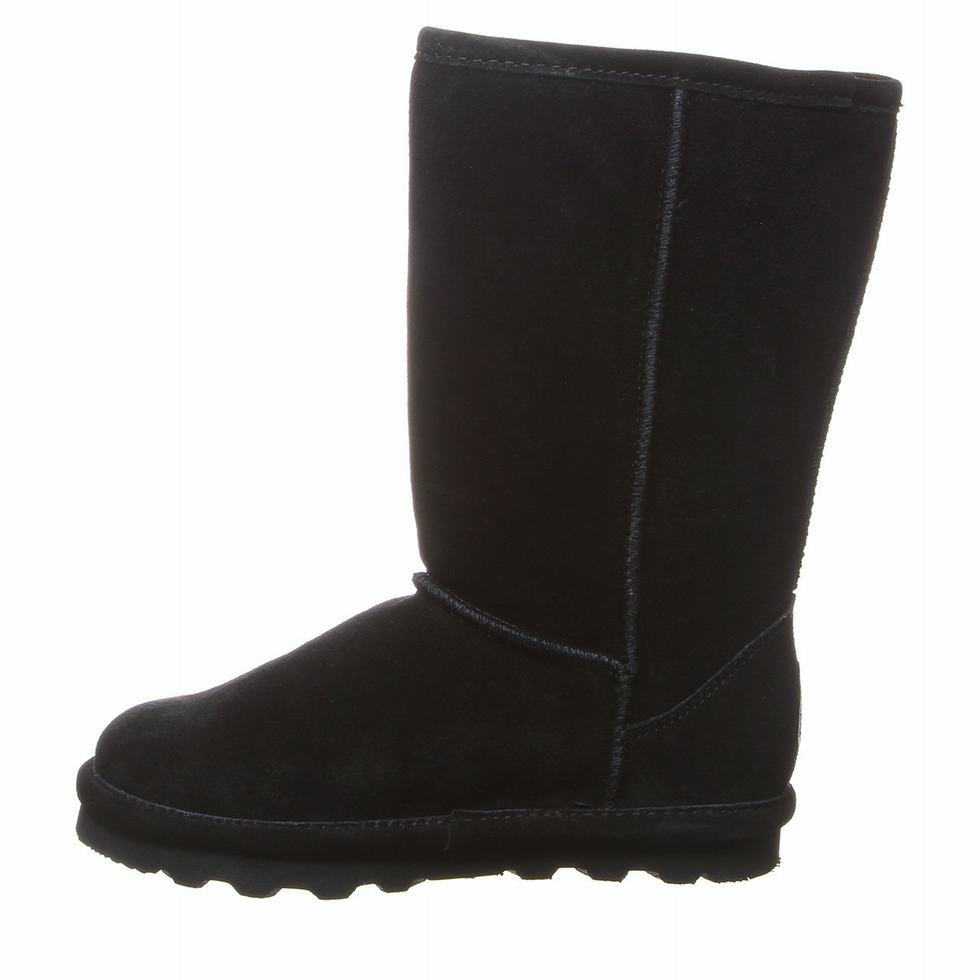 Bearpaw Elle Tall Youth Kids' Boots Black | EFC480DL