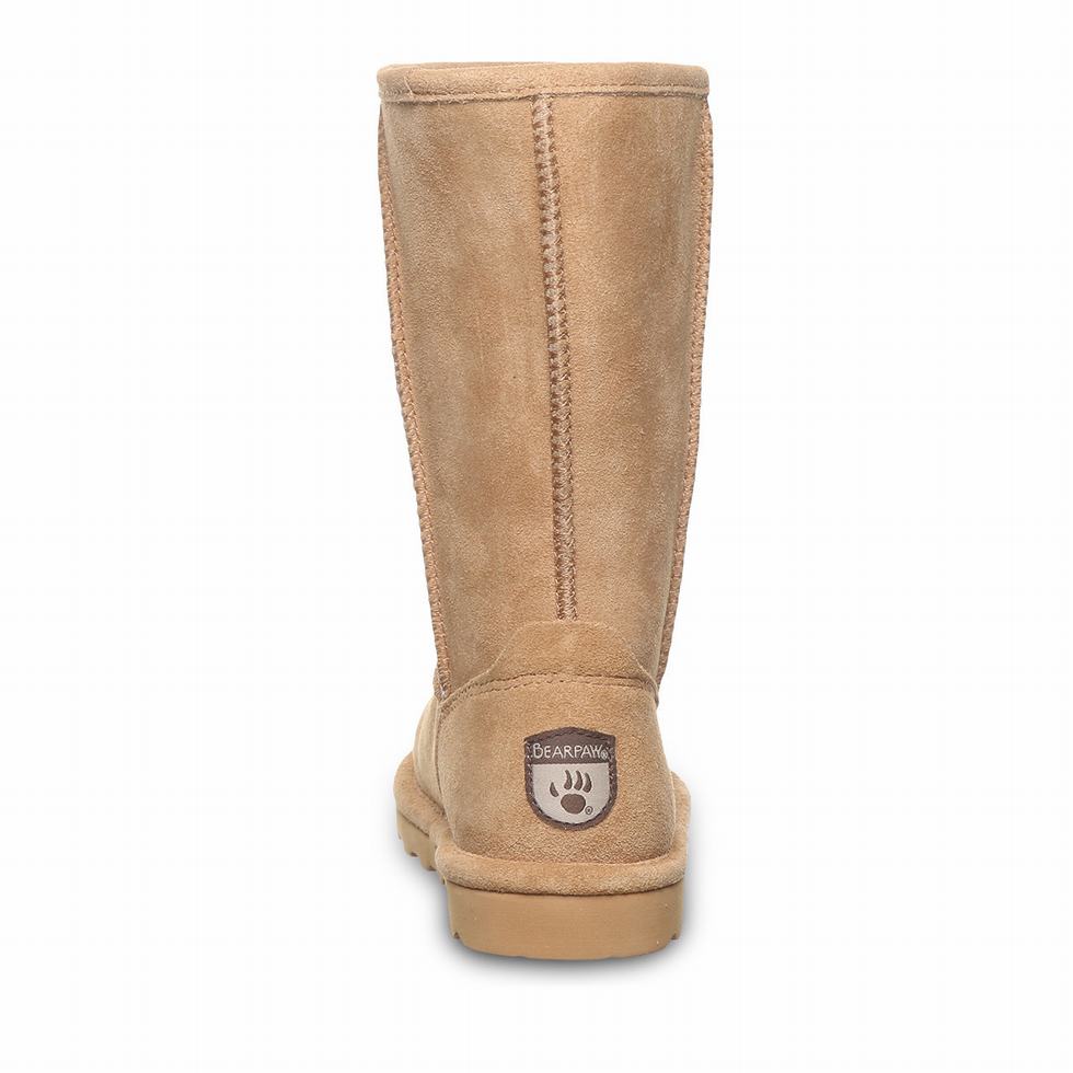 Bearpaw Elle Tall Youth Kids' Boots Brown | PZO8465SJ