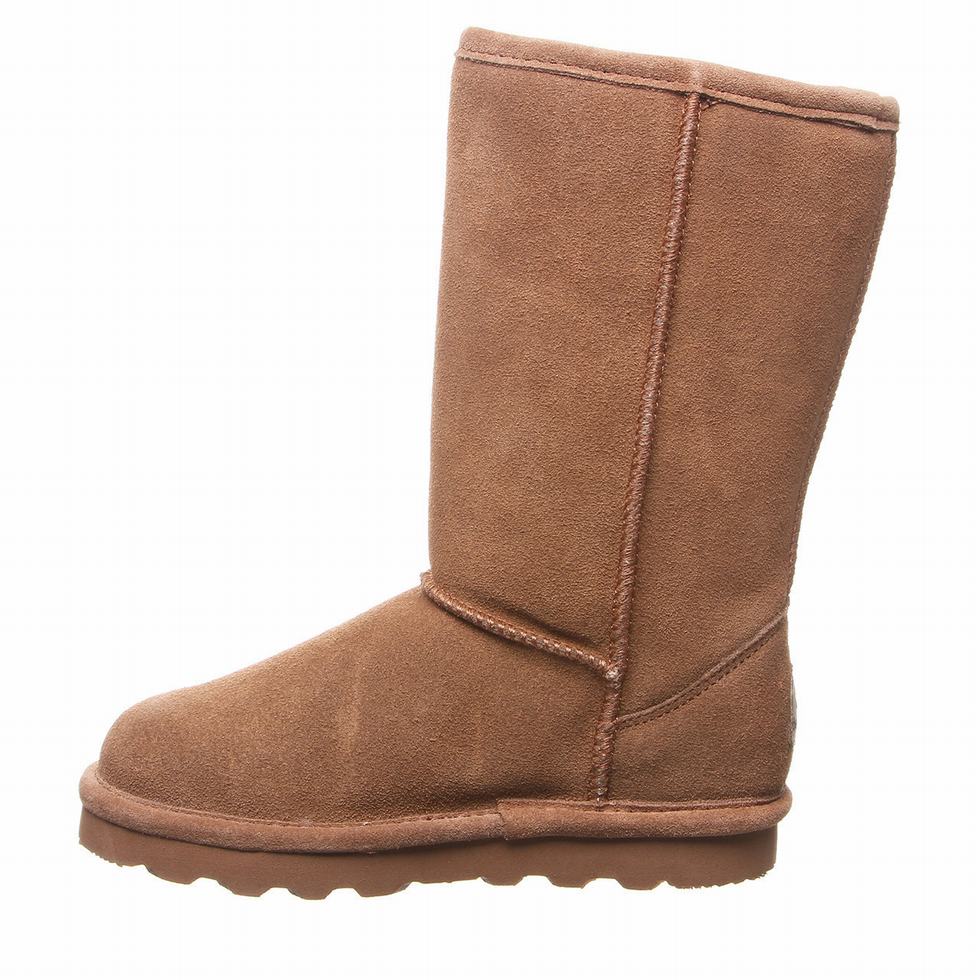 Bearpaw Elle Tall Youth Kids' Boots Brown | LHB738VD