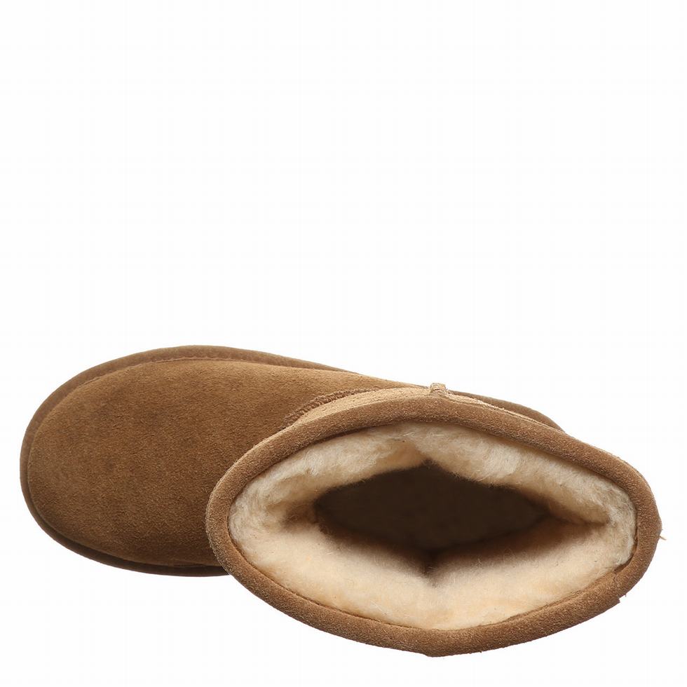 Bearpaw Elle Tall Youth Kids' Boots Brown | LHB738VD