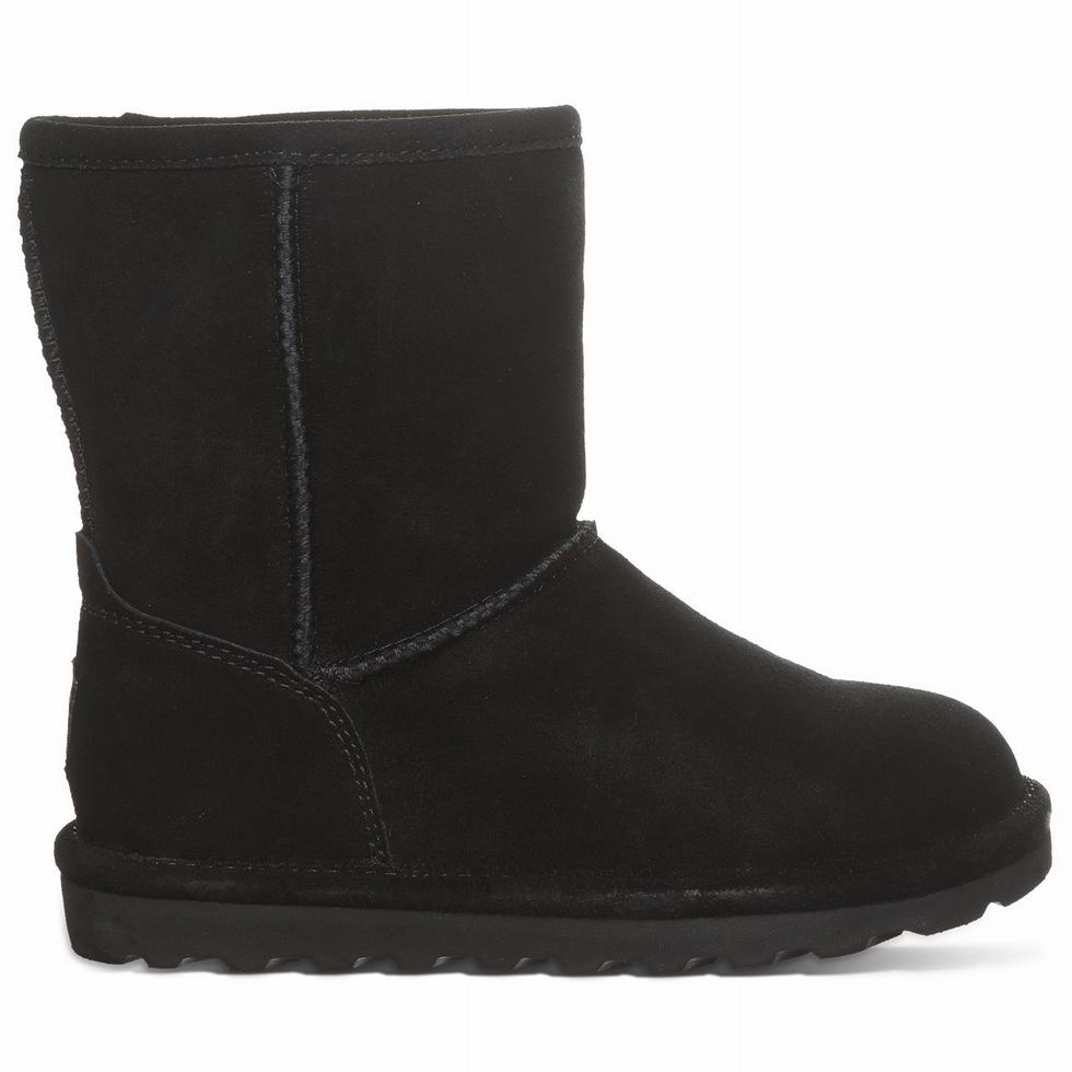 Bearpaw Elle Youth Kids' Boots Black | QMF4948IY