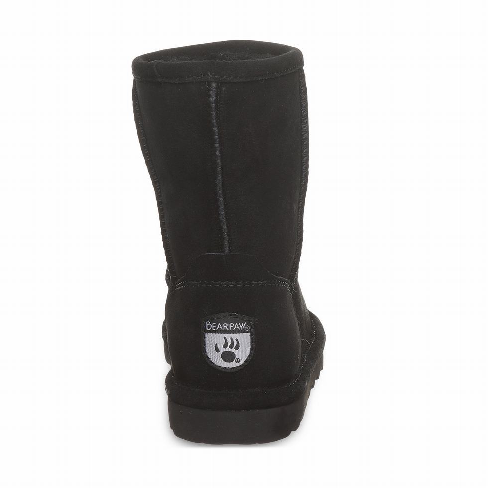 Bearpaw Elle Youth Kids' Boots Black | QMF4948IY