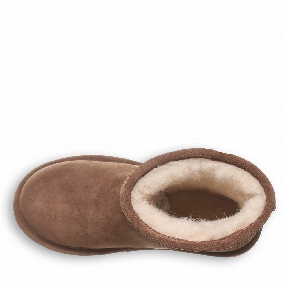 Bearpaw Elle Youth Kids' Boots Brown | TQW4652ZW