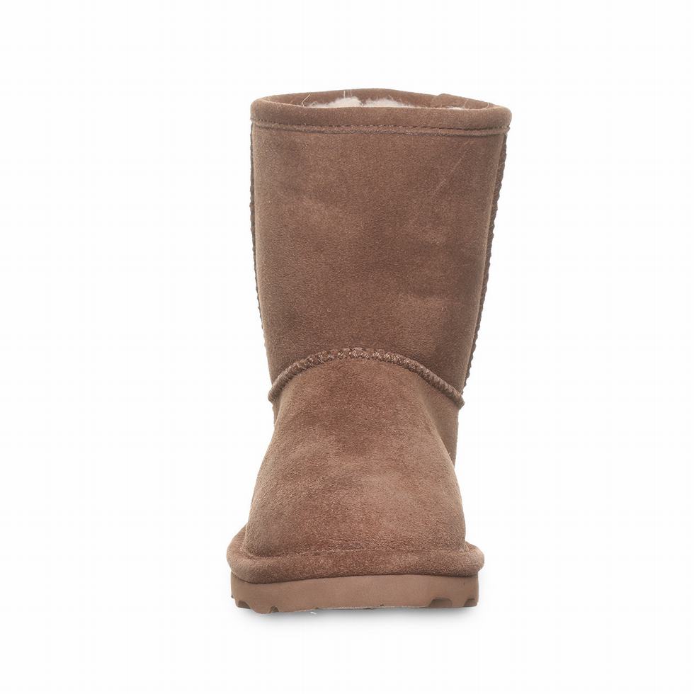 Bearpaw Elle Youth Kids' Boots Brown | TQW4652ZW