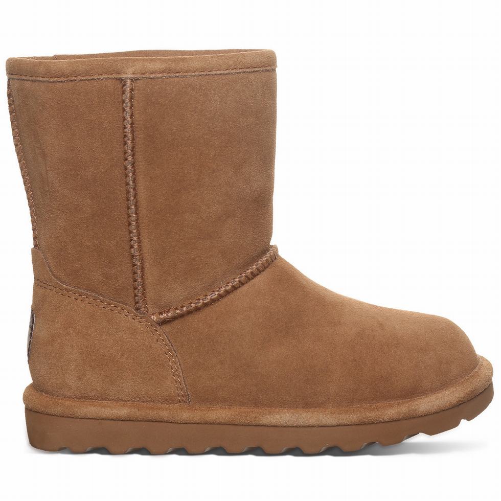 Bearpaw Elle Youth Kids' Boots Brown | XCO714AF