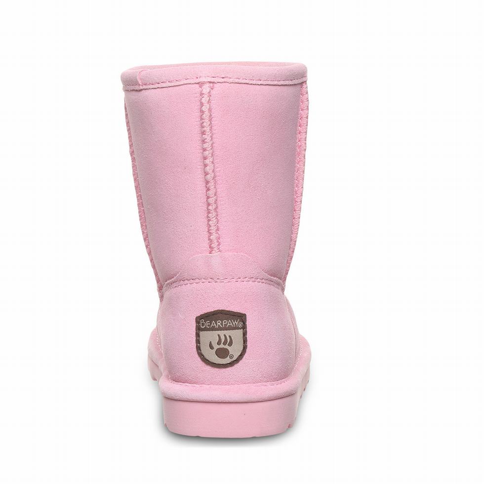 Bearpaw Elle Youth Kids' Boots Pink | BEJ7326XD