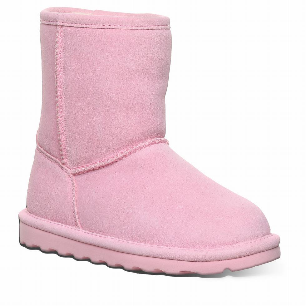 Bearpaw Elle Youth Kids\' Boots Pink | BEJ7326XD