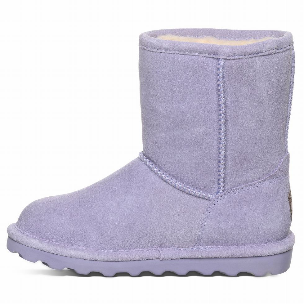 Bearpaw Elle Youth Kids' Boots Purple | TQO479YB