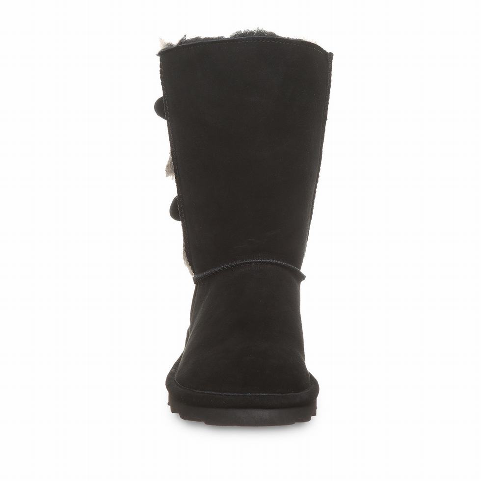 Bearpaw Eloise Wide Women Boots Black | TFJ6710EQ