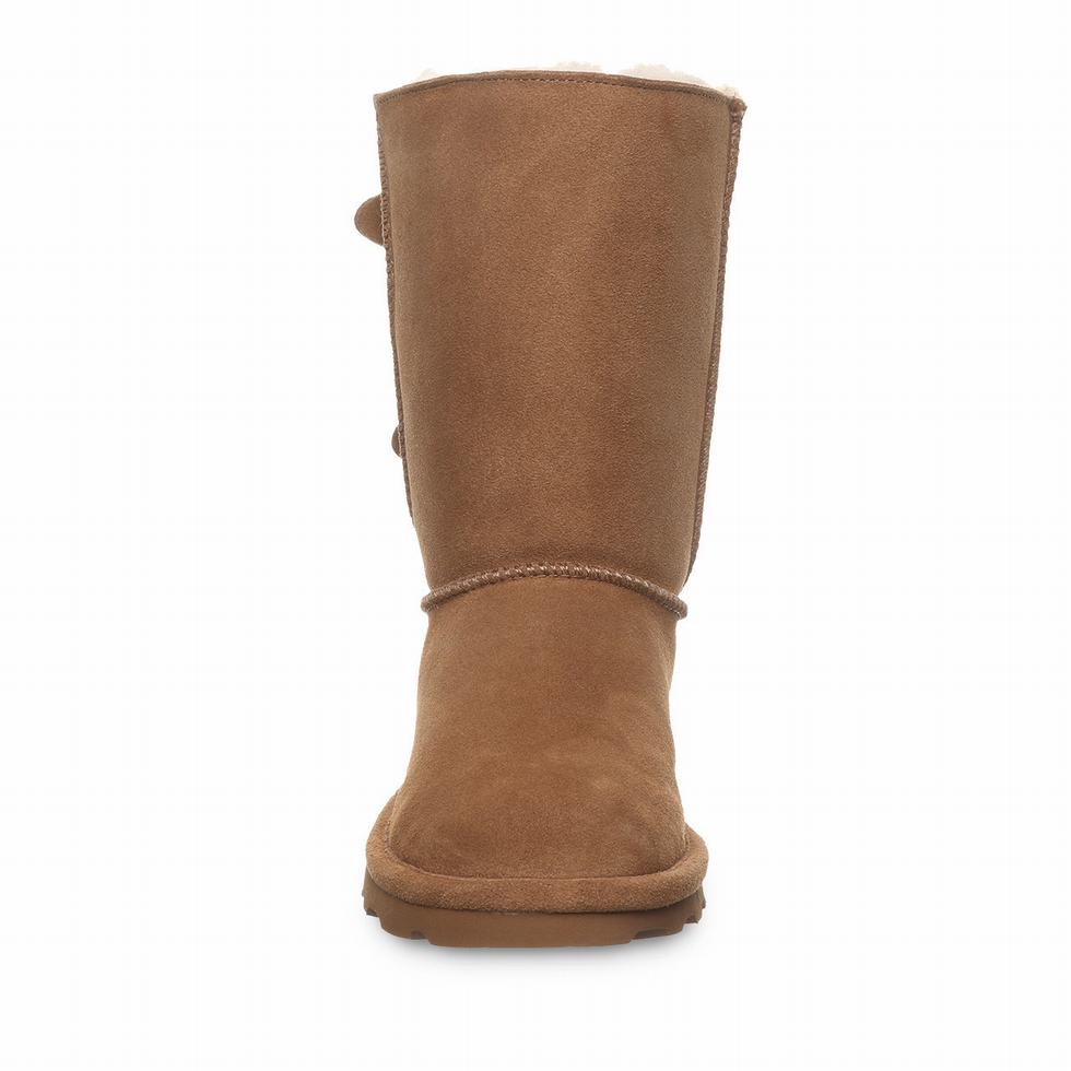 Bearpaw Eloise Wide Women Boots Brown | VJY2581YE