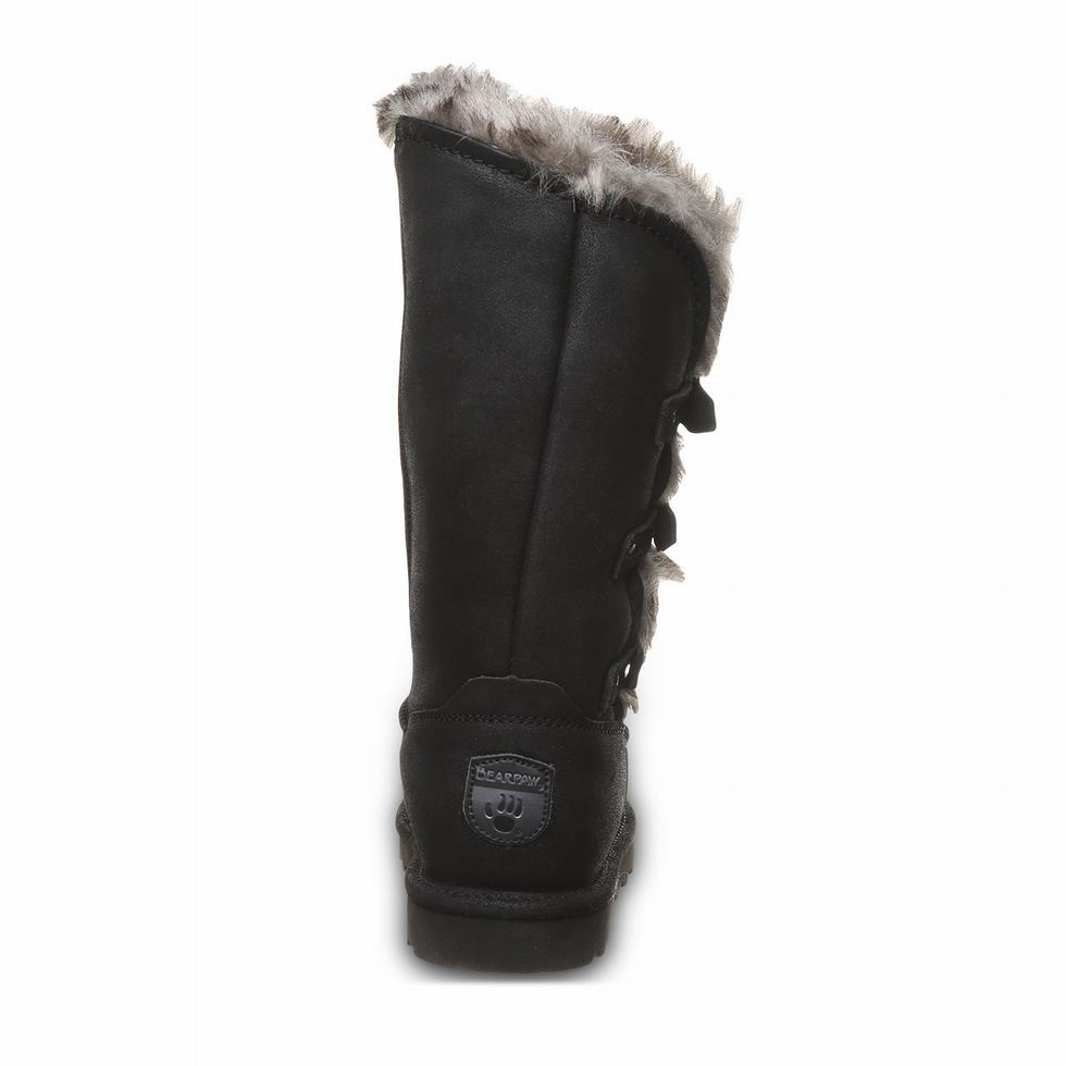 Bearpaw Emery Women Boots Black | EGB631YO