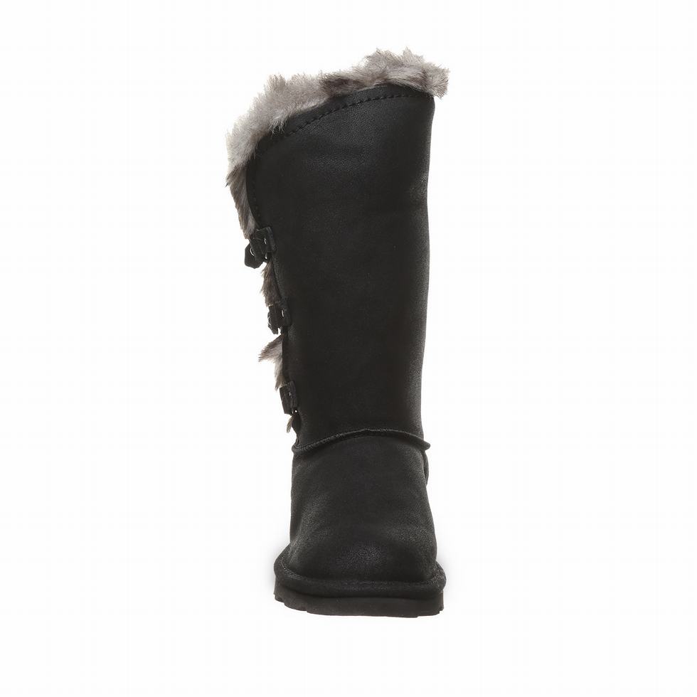 Bearpaw Emery Women Boots Black | EGB631YO