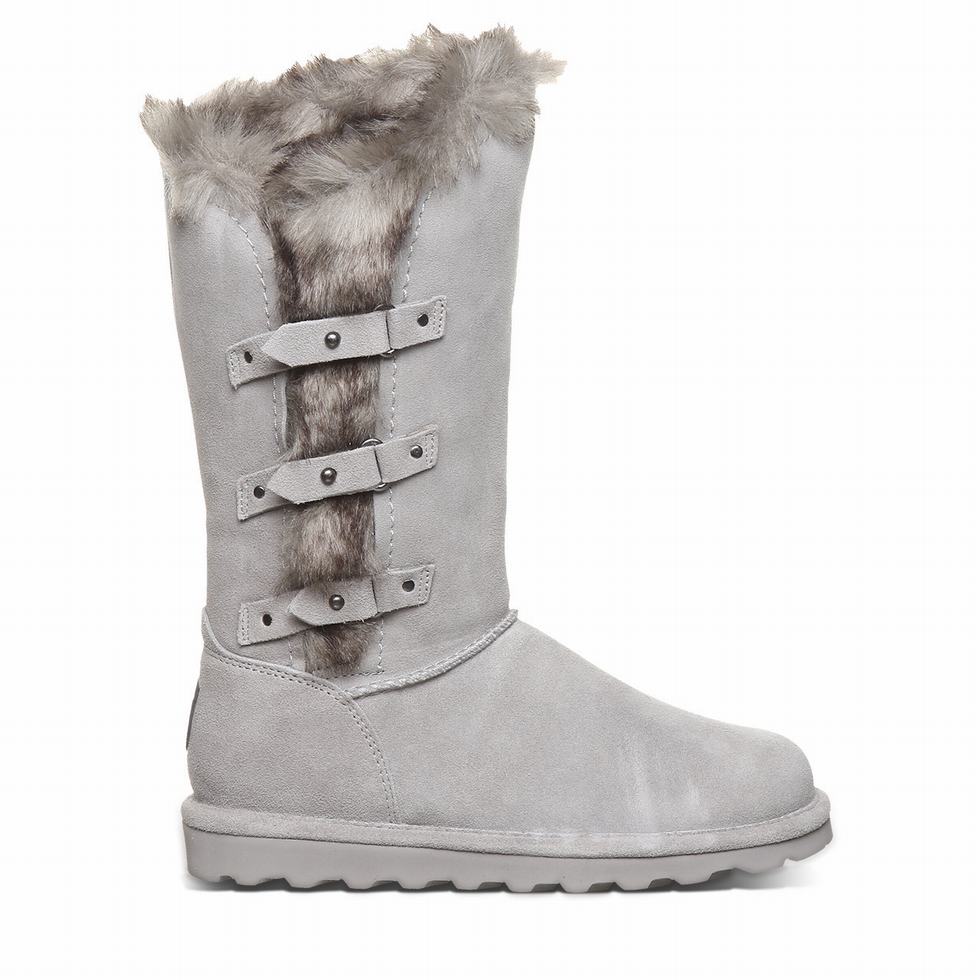 Bearpaw Emery Women Boots Grey | YNL2877HG