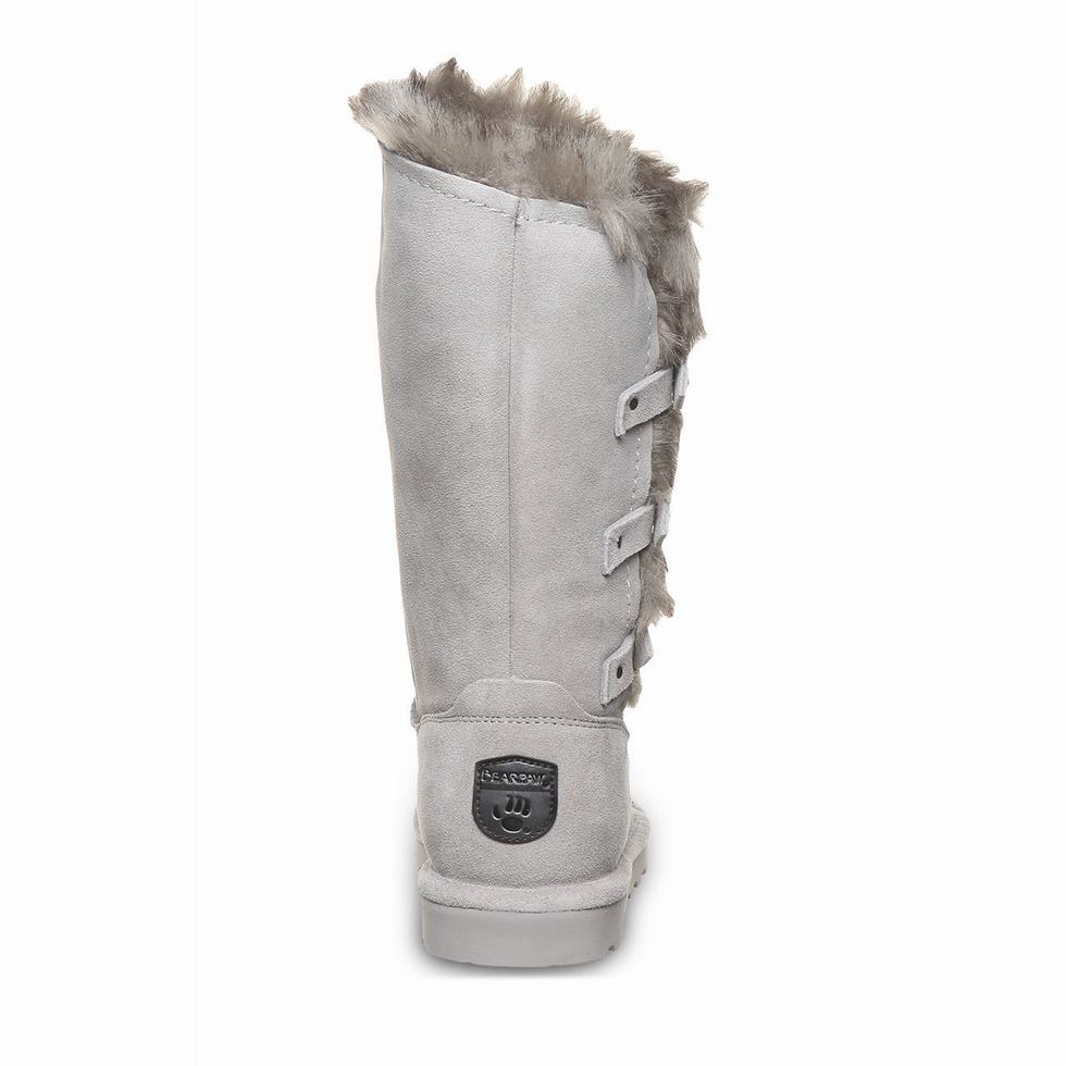 Bearpaw Emery Women Boots Grey | YNL2877HG