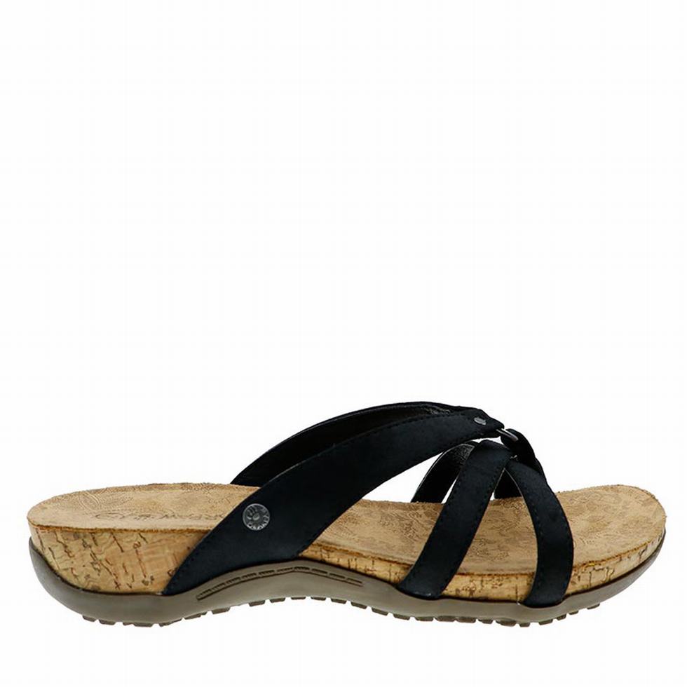 Bearpaw Fawn Women Sandals Black | RLN8991IL