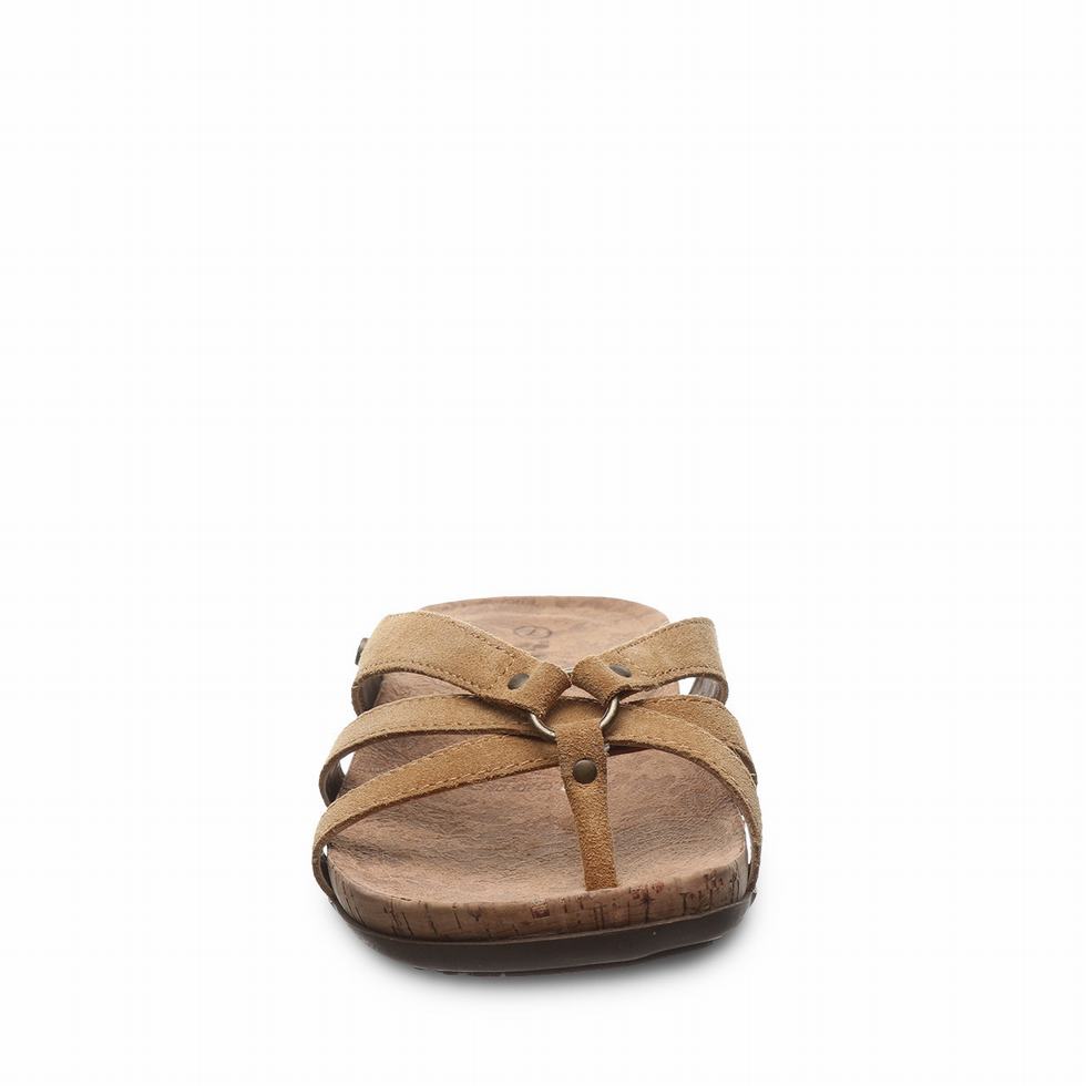 Bearpaw Fawn Women Sandals Brown | FWJ1150NL