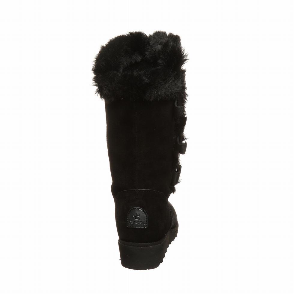 Bearpaw Genevieve Women Boots Black | SJS2299TF