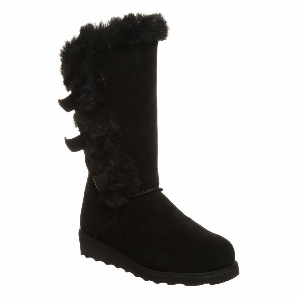 Bearpaw Genevieve Women Boots Black | SJS2299TF