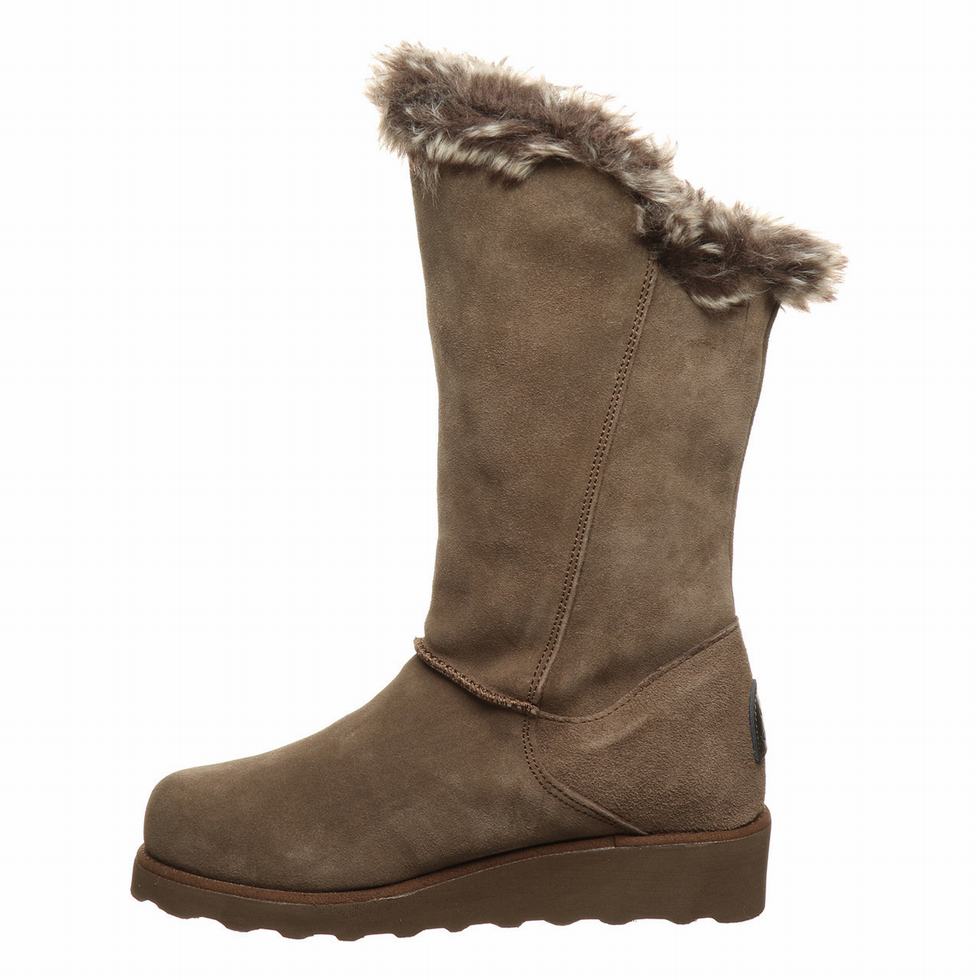 Bearpaw Genevieve Women Boots Brown | IDK1630YD