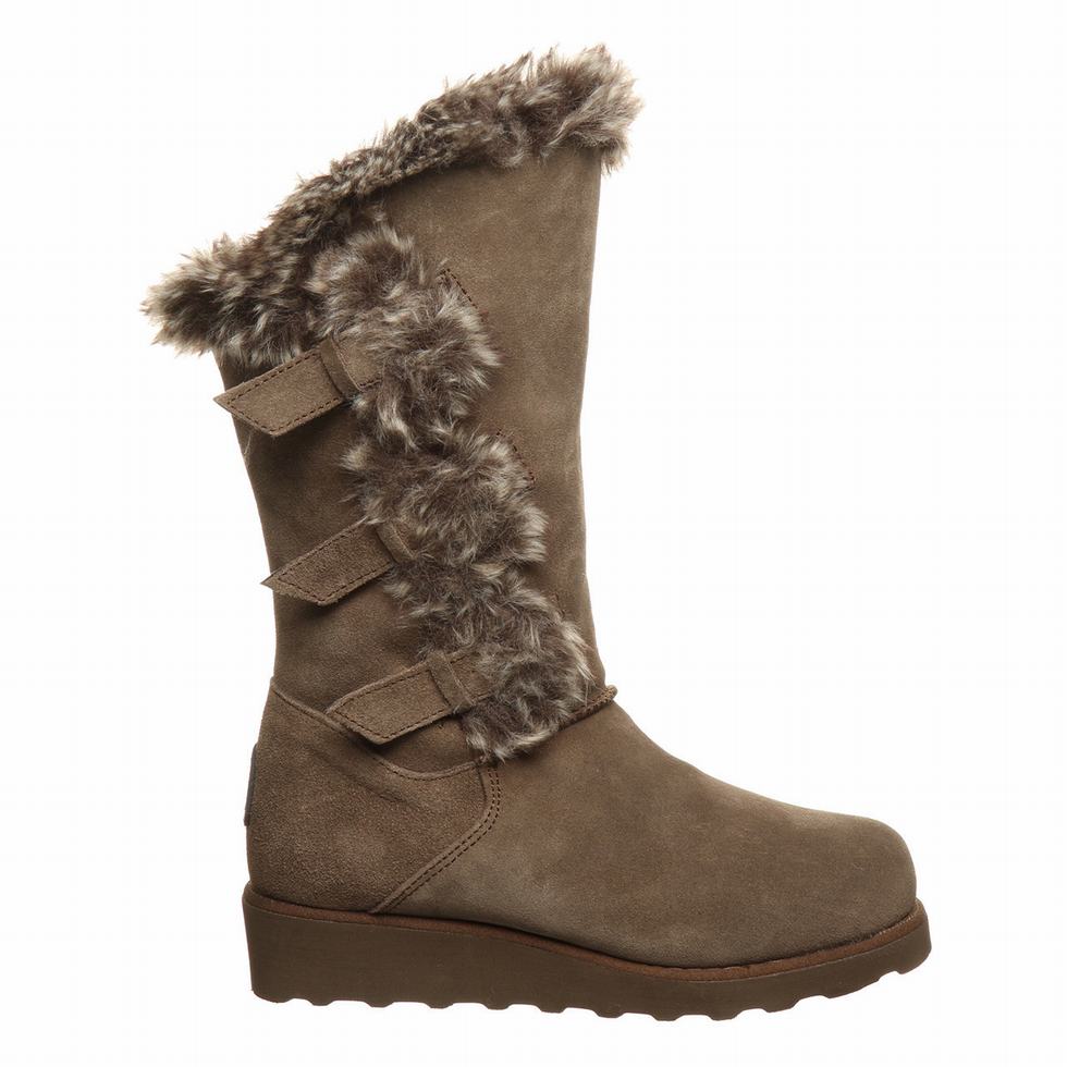 Bearpaw Genevieve Women Boots Brown | IDK1630YD