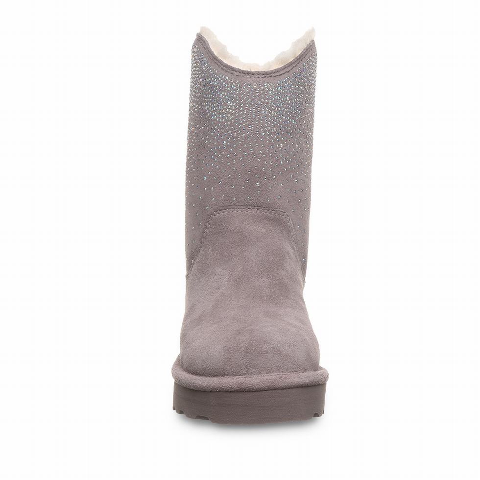 Bearpaw Glam Platform Lo Women Boots Grey | XRM1740VU