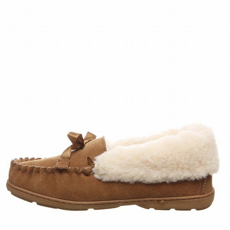 Bearpaw Indio Women Slippers Brown | TIT2249YD