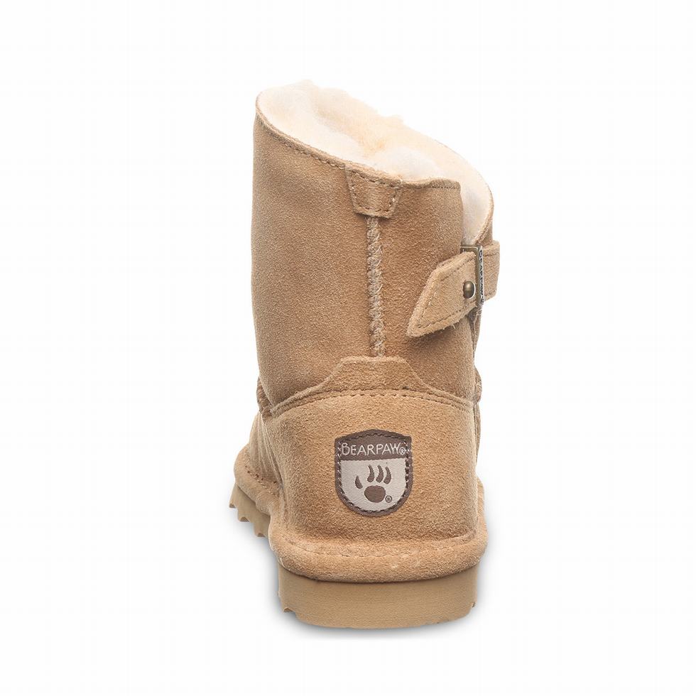 Bearpaw Isabelle Youth Kids' Boots Brown | FGI3057NL