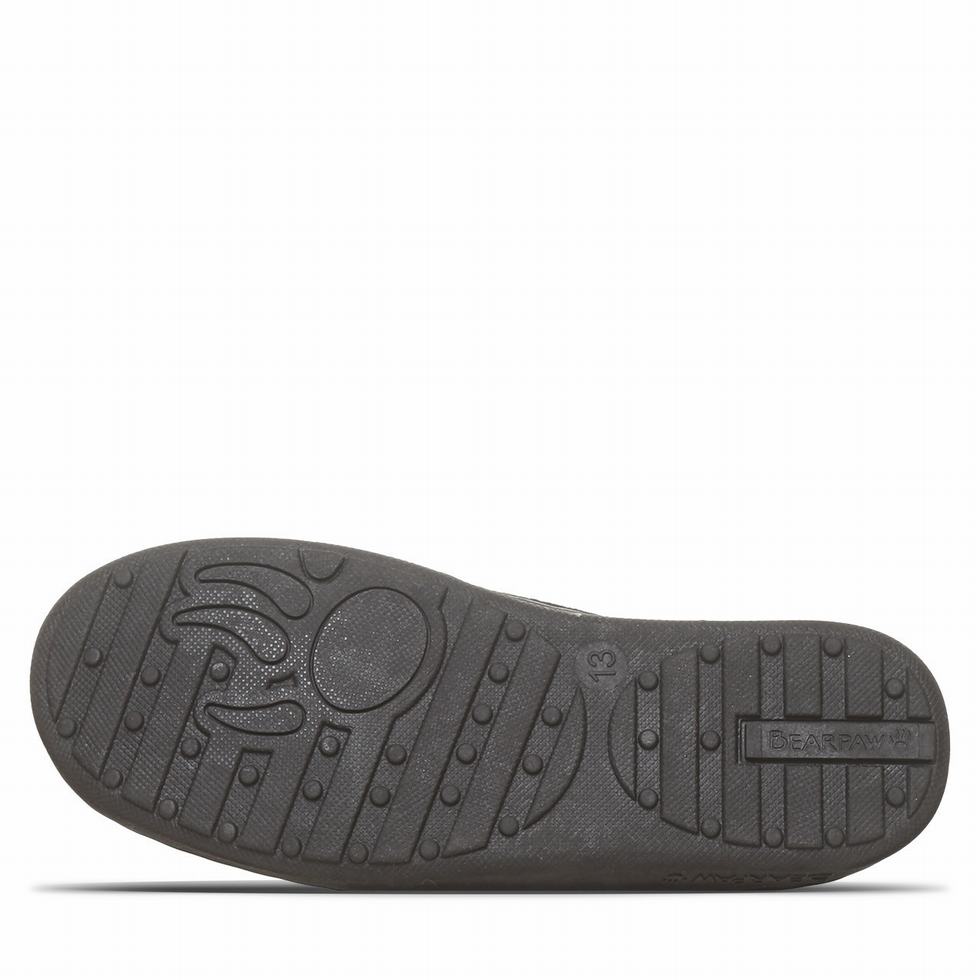 Bearpaw Jamie Youth Kids' Slippers Black | RGY295DI