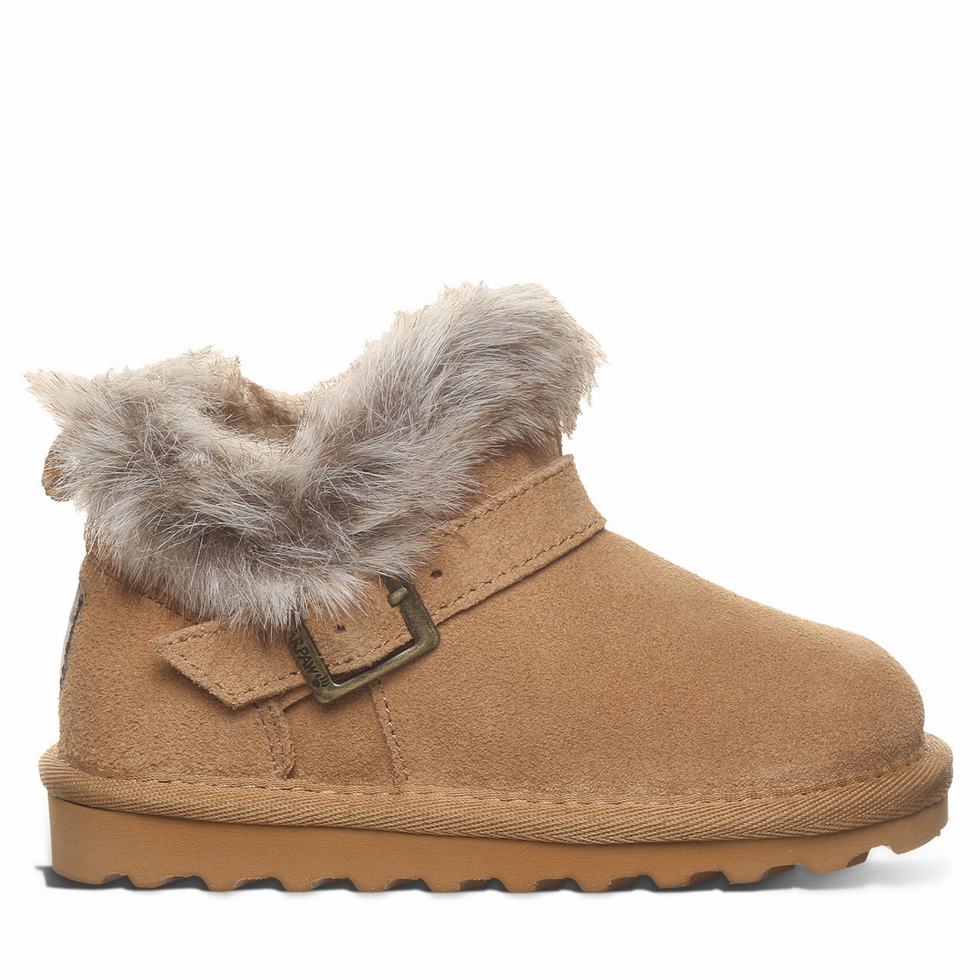 Bearpaw Jasmine Toddler Kids' Boots Brown | OVX1839MR