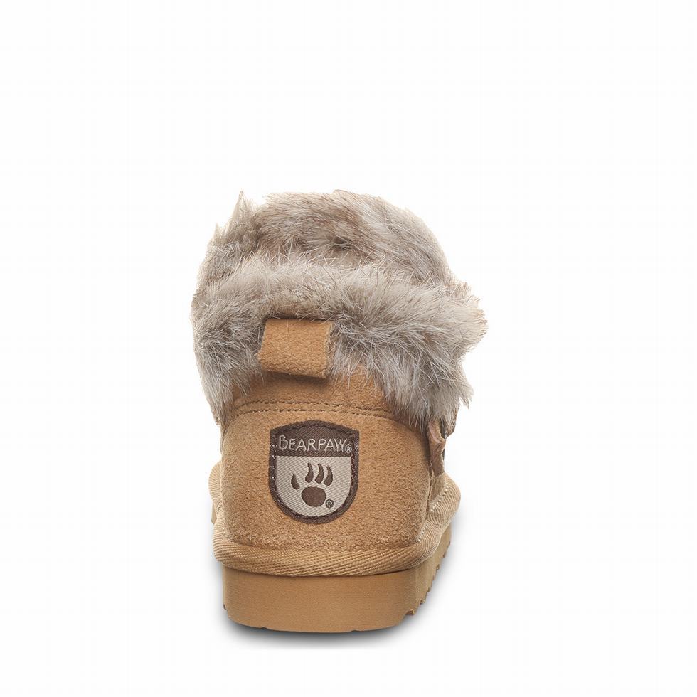 Bearpaw Jasmine Toddler Kids' Boots Brown | OVX1839MR