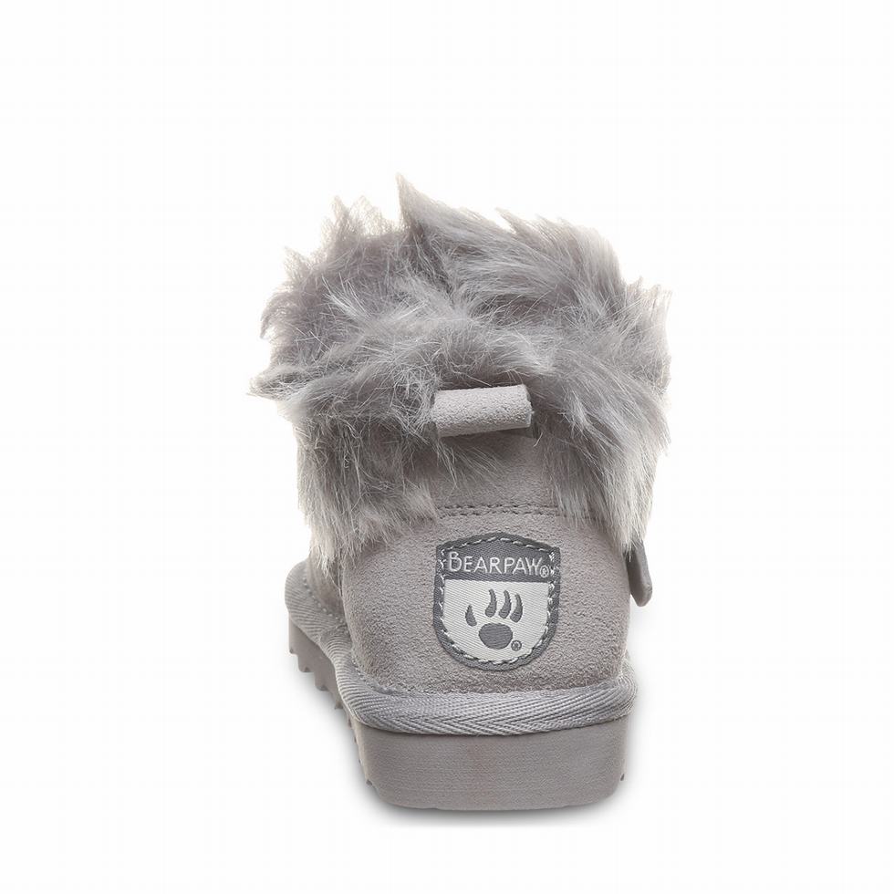 Bearpaw Jasmine Toddler Kids' Boots Grey | ZHK3034BR