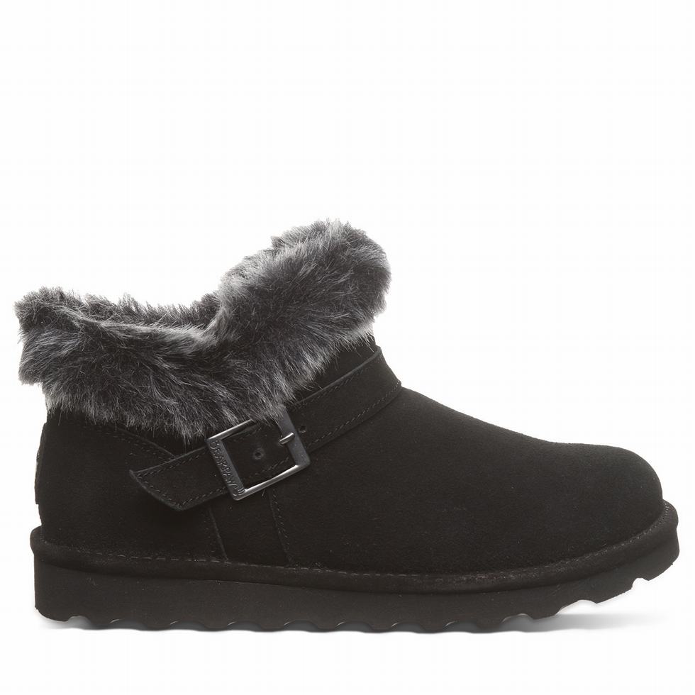 Bearpaw Jasmine Women Boots Black | OAB9365MH