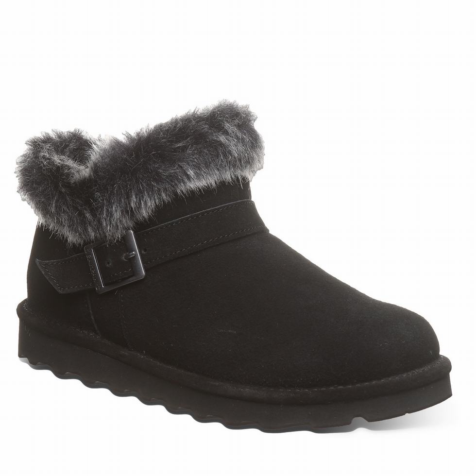 Bearpaw Jasmine Women Boots Black | OAB9365MH