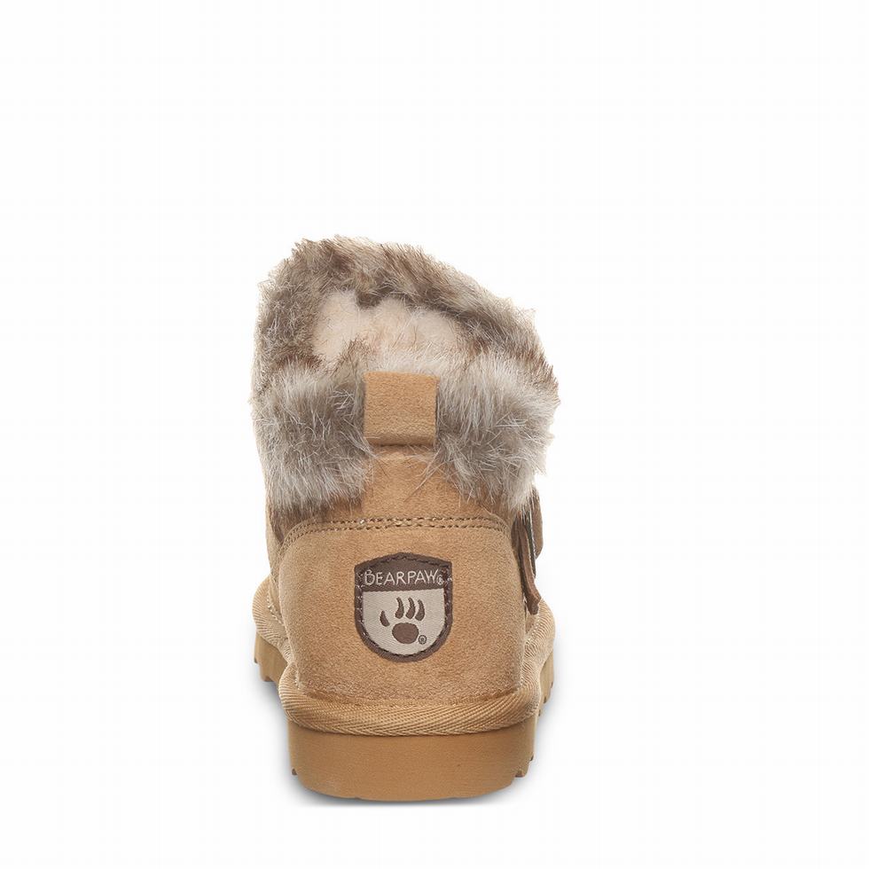 Bearpaw Jasmine Youth Kids' Boots Brown | DYH3722PP