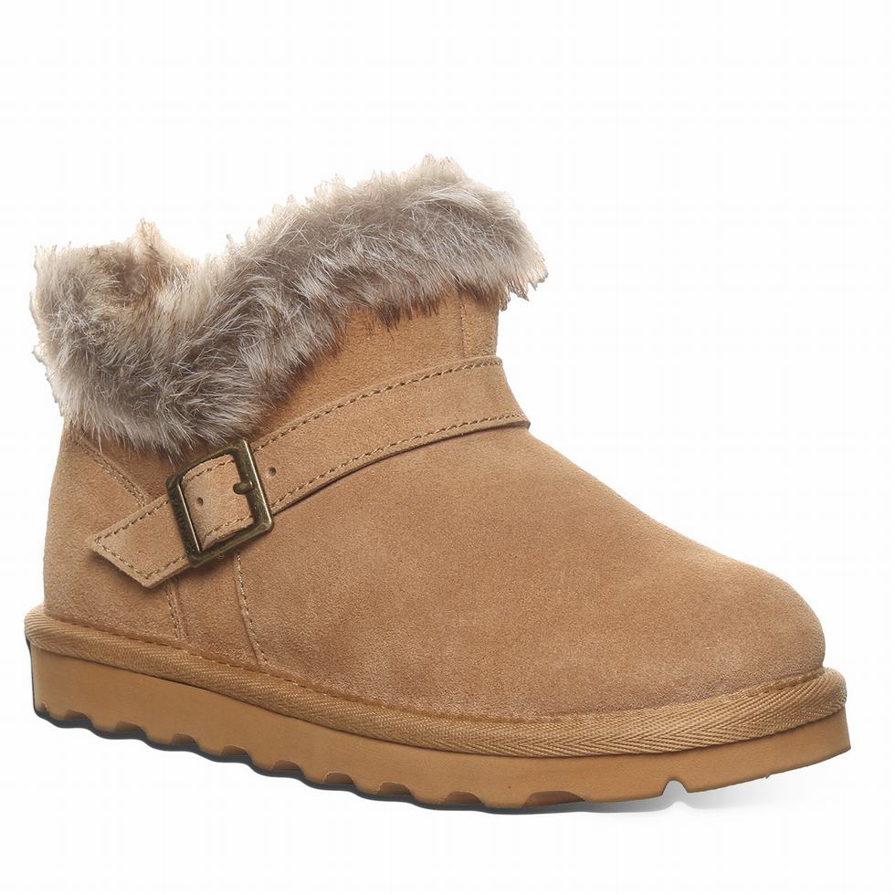 Bearpaw Jasmine Youth Kids\' Boots Brown | DYH3722PP