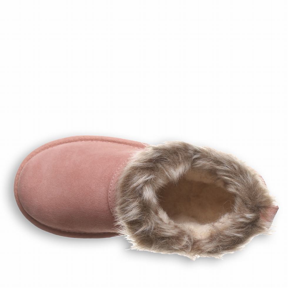 Bearpaw Jasmine Youth Kids' Boots Pink | HFR5755NQ