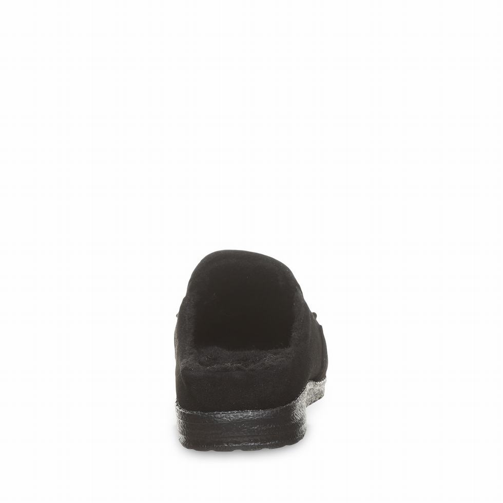 Bearpaw Joel Men Slippers Black | TUI6915CG