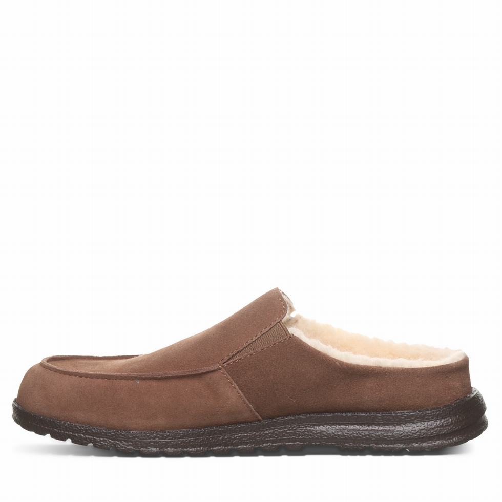 Bearpaw Joel Men Slippers Brown | MKN5079EI