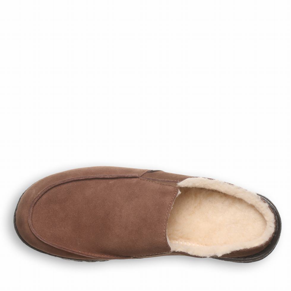 Bearpaw Joel Men Slippers Brown | MKN5079EI