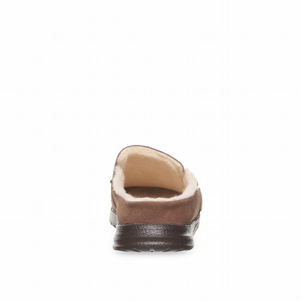 Bearpaw Joel Men Slippers Brown | MKN5079EI