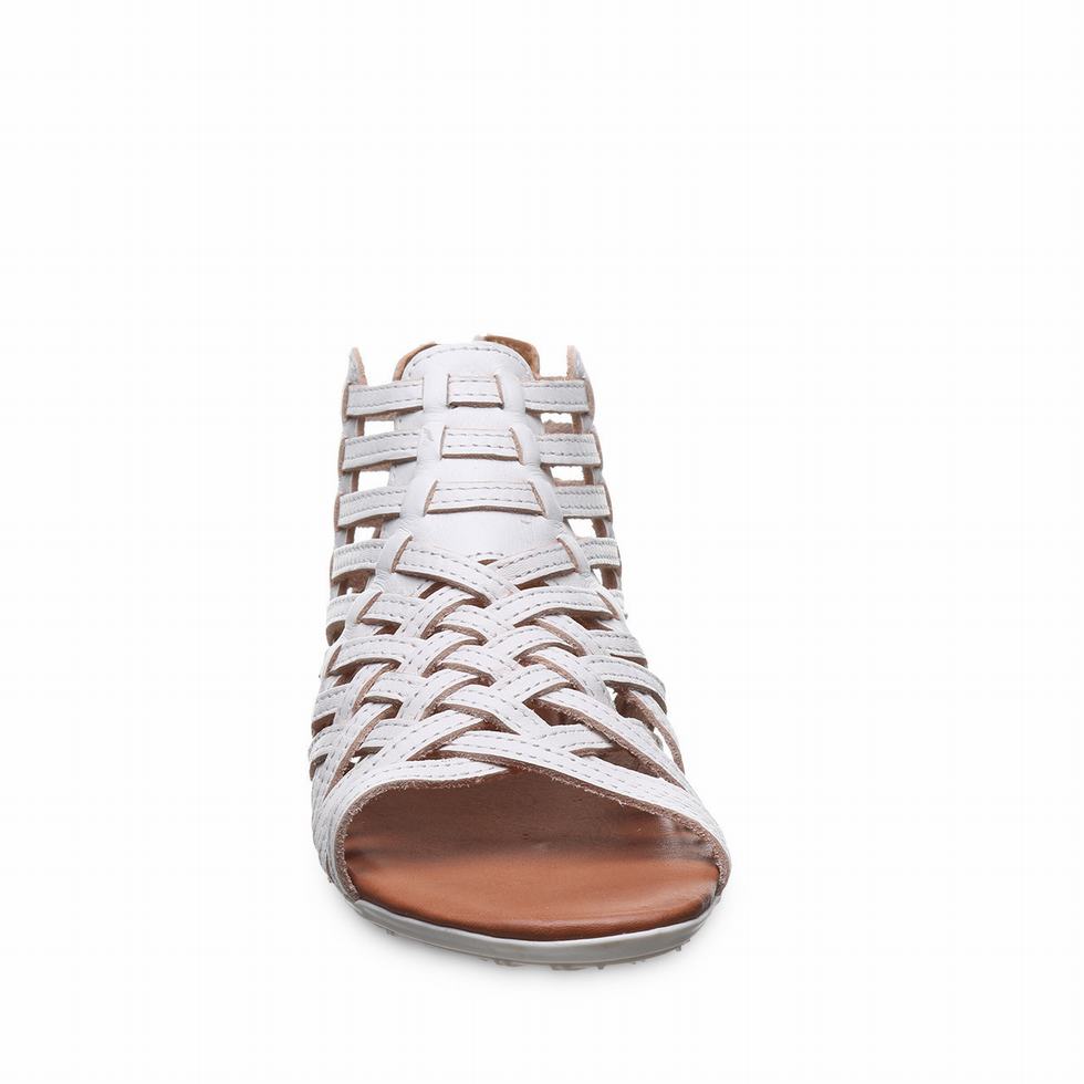 Bearpaw Juanita Women Sandals White | QPJ839AM