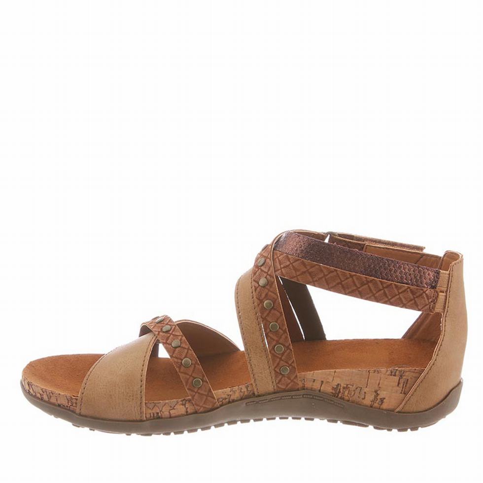 Bearpaw Julianna II Women Sandals Brown | TTS6415UX