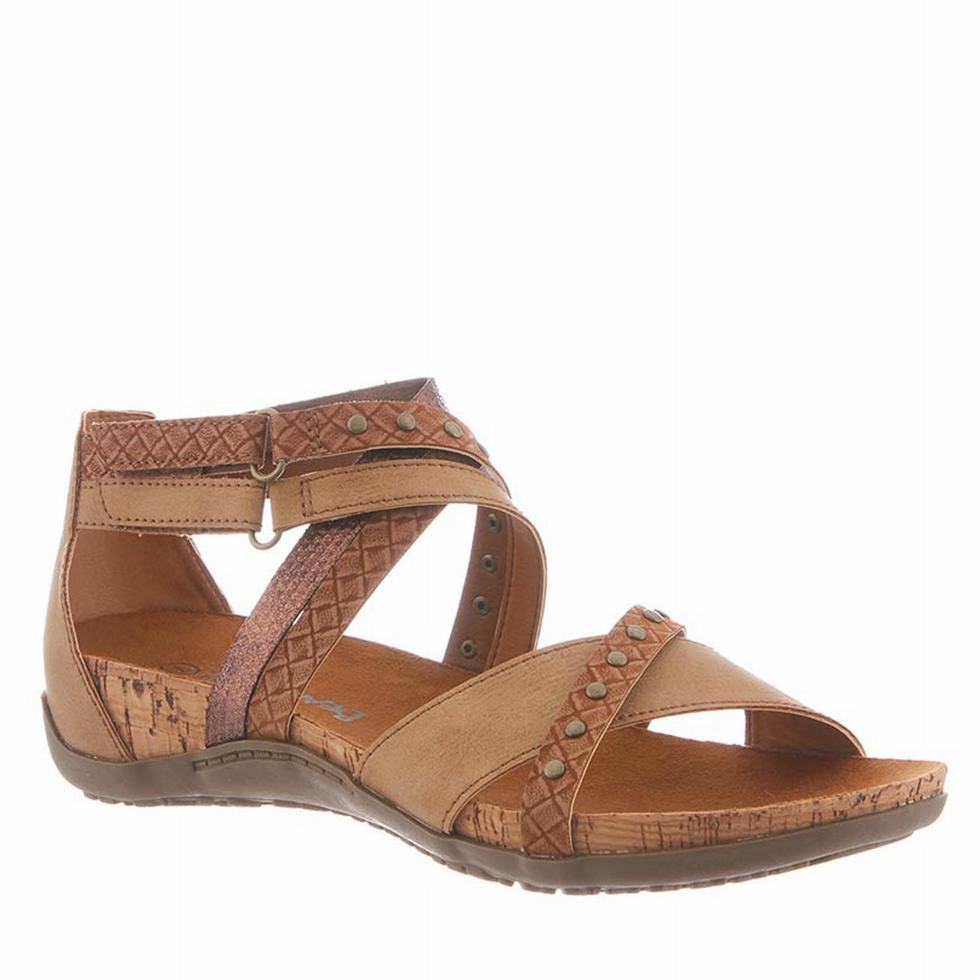 Bearpaw Julianna II Women Sandals Brown | TTS6415UX