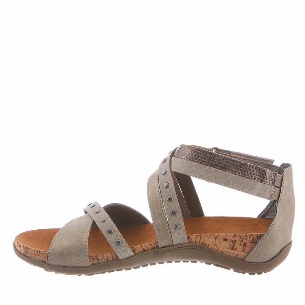 Bearpaw Julianna II Women Sandals Grey | TKZ7938TA