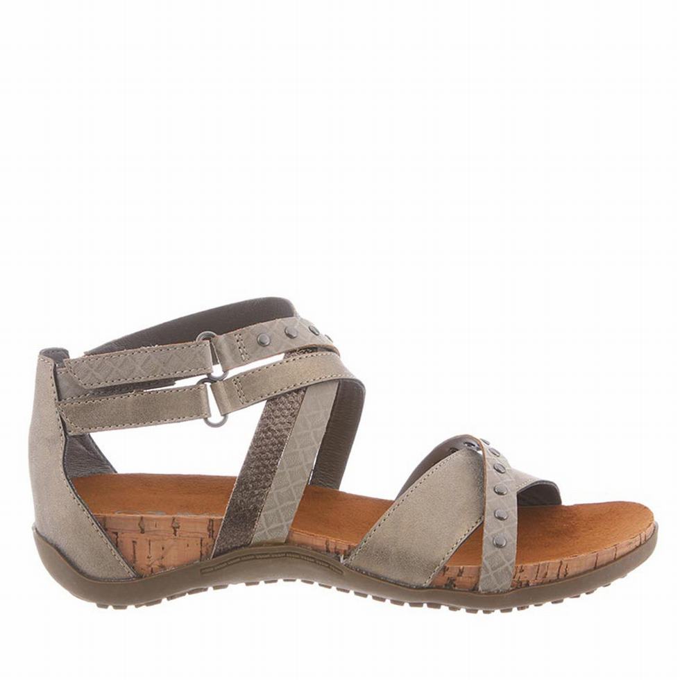 Bearpaw Julianna II Women Sandals Grey | TKZ7938TA